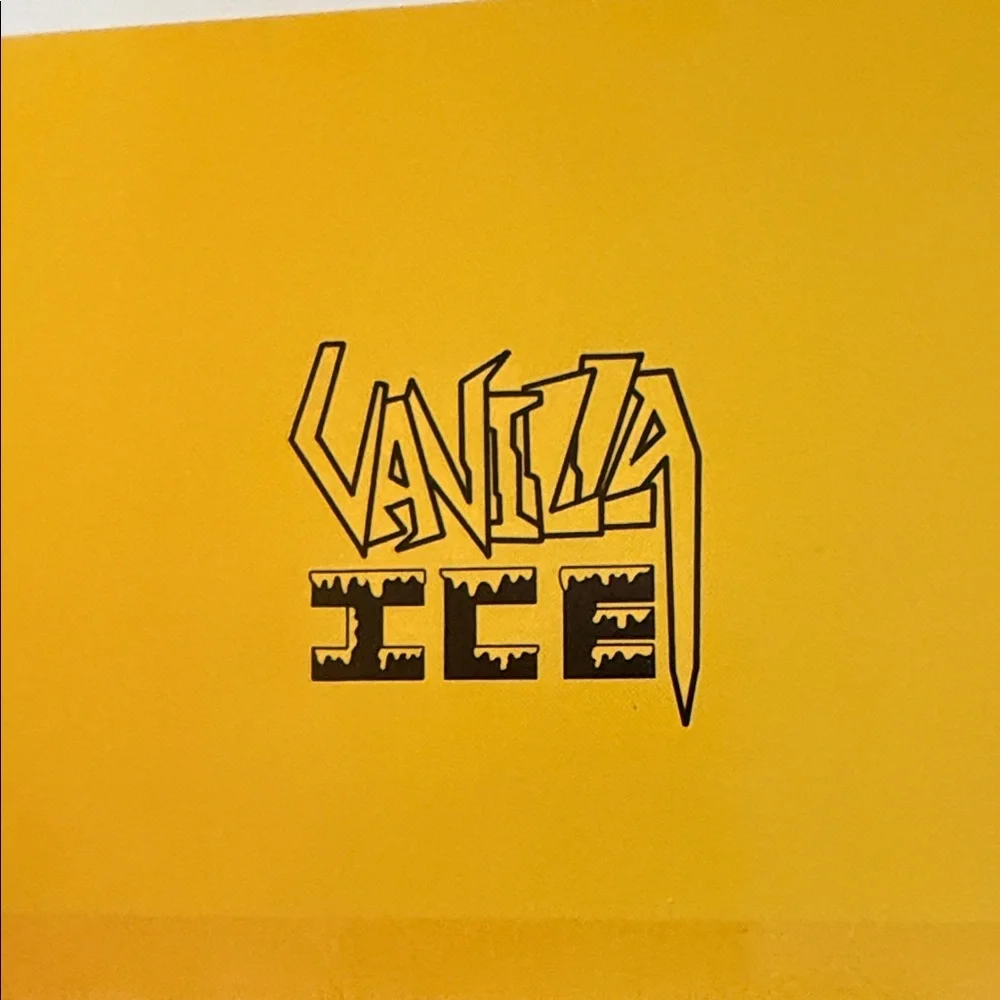 Vintage 90s Vanilla Ice folder for organizing sketches & paperwork office/school